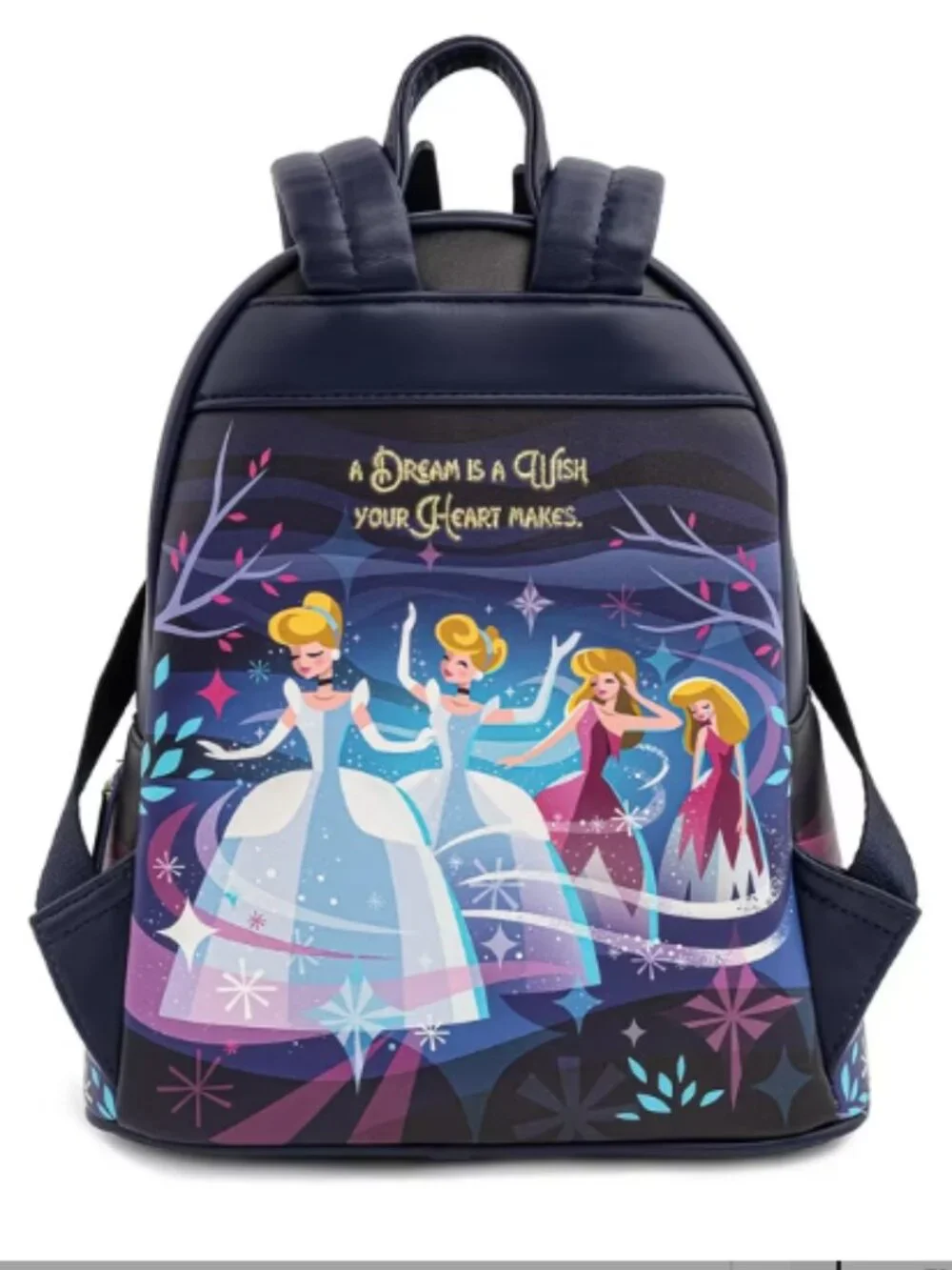 Loungefly Disney Cinderella Princess Castle Mini Backpack and Matching Wallet